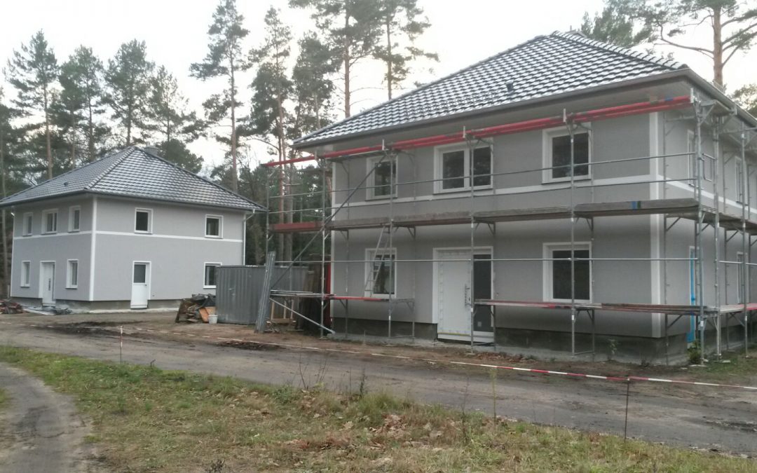 Neubau von 2 Stadtvillen in Fichtenwalde